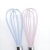 Plastic Stainless Steel Handle Silicone Eggbeater Stainless Steel Eggbeater Cream Egg Batter for Baking