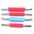8-Inch 9-Inch 10-Inch 11-Inch Stainless Steel Handle Silicone Roller Rolling Pin Dumplings for Pizza Flour Stick Rolling Pin