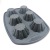 6-Piece Flower DIY Cake Tool Mold Baking Utensils Creative Candy Pattern Silicone Cake Mold Muffin Cup
