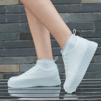 Gadget Waterproof Shoe Cover Shoe Cover NonSlip WearResistant Silica Gel Shoe Cover Men and Women High Elastic Booties