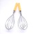 Manual Egg Beater Silicon Pp Handle Stainless Steel Eggbeater Egg Beater Baking Tools Plastic Manual Egg Beater