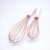 Pp Spray Point round Handle Rose Gold Stainless Steel Eggbeater Manual Eggbeater Cream Blender Egg Blender