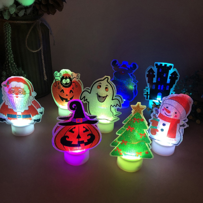 Ghost Festival Plastic Candle Halloween Toy