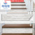 Mei Self-Adhesive Wallpaper Room Decoration White Lime Brick Pattern Stair Stickers 3D Kitchen Greaseproof Stickers RS08