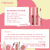 Pinkflash High Color Matte No Stain on Cup Liquid Lip Lacquer Light Pink Lip Gloss Lipstick PF-L01