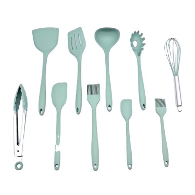 Solid Color All-Inclusive Silicone Kitchenware Silicone Scraper Egg Beater Cake Tool Silicone Kitchenware