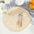 Japanese Natural Corn Leather Placemat Hand-Woven Thickening Heat Insulation Pad Hotel Restaurant round Western Food Saucers Coasters