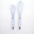 Plastic Stainless Steel Handle Silicone Eggbeater Stainless Steel Eggbeater Cream Egg Batter for Baking