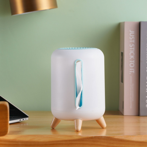 quadripod shelf tissue box