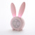 Adorable Rabbit Electronic Alarm Clock Creative Led Mini Alarm Clock Student Electronic Clock Children Table Clock