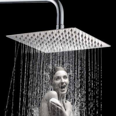 Stainless Steel Top Spray 4681012Inch Shower Large Shower Supercharged Shower Head Shower