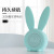 Adorable Rabbit Electronic Alarm Clock Creative Led Mini Alarm Clock Student Electronic Clock Children Table Clock