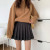 Pleated Skirt Skirt Women's 2021 New Preppy Style High Waist Anti-Exposure Skirt Short a Word Narrow Hem Dress