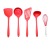 Factory Direct Sales Household High Temperature Resistant Silicone Kitchenware 20-Piece Set Kitchen Non-Stick Pan Shovel Set Soup Spoon Cooking Tools