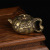 Antique Copper Mini Small Copper Pot Carved Carp Lotus Pure Copper Teapot Water Drop Fortune Crafts Pot Hand Pieces