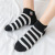 Socks Women's Spring and Summer Socks New Japanese Style Thin Korean Strawberry Cute Sweet Stripes College Wind Boat Socks Wholesale