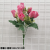 Home Decoration Bonsai Accessories Flower Arrangement with Balcony Set 5 Fork Happy Lover Rose