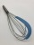 New Multi-Functional Stainless Steel 12-Inch Small Tube 6 Strip Line Silicone Scraper Egg Beater Cream Stirring Baking Tool