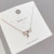 Niche Design Letter Necklace Women's Micro-Inlaid Light Luxury Advanced 2021 New Popular Net Red All-Match Clavicle Chain