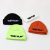 Autumn and Winter New Warm Hat Korean Style Japanese Style Letter Embroidery Knitted Hat Go Shopping and Play Solid Color Sleeve Cap