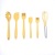 Yellow All-Inclusive Silicone Kitchenware Silicone Scraper Egg Beater Cake Tool Silicone Kitchenware