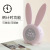 Adorable Rabbit Electronic Alarm Clock Creative Led Mini Alarm Clock Student Electronic Clock Children Table Clock