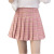 Large Size Plaid JK Pleated Skirt Skirt Spring Student Korean Style 2021 High Waist Pleated A- line Pleated Skirt Summer