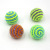 Cat Toy Ball 5cm Elastic String Wrapped Ball Cat Teaser Toy Puppy Toy Pet Sound Toy Supplies