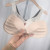 Gufei 19704 Seamless Medium-Weight Cup AB Cup Girl Bra Vest Small Chest Latex Push up Underwear without Steel Ring