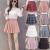 Large Size Plaid JK Pleated Skirt Skirt Spring Student Korean Style 2021 High Waist Pleated A- line Pleated Skirt Summer