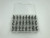 Boxed Stainless Steel 430 Decorating Nozzle 37-Piece Set 48-Piece Small Connector Silica Gel Pastry Bag Blue