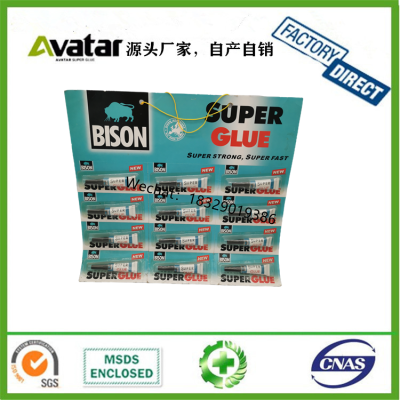   BISON super glue super glue 3g wholesale 3 seconds fast dry glue