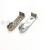 Zinc Alloy Wardrobe Bathroom Flange Base Thick Wardrobe Clothesline Pole Bracket Pipe Holder Flat Tube Bracket Flange Base