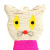 New Pet Cat Toy Cat Head Type Sisal Cat Scratch Board Cat Claw Grinding Tool Cat Scratching Board