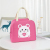 Insulated Lunch Box Bag Handbag Students Work Hand Bag Thickened Aluminum Foil Strip Lunch Bag Cartoon Bento Bag