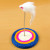 Sisal Cat Racket Spring Disc Large Pet Funny Cat Cat Toy High Quality Plush with Mouse