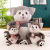 Plush Toy New Scarf Husky Doll Sitting Version Cute Husky Dog Pillow Children Doll Wholesale