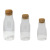 Japanese Glass Sealed Jar Cork Coffee Tea Jar Bottle Milk Juice Bottle Household Storage Bottle Storage Jar