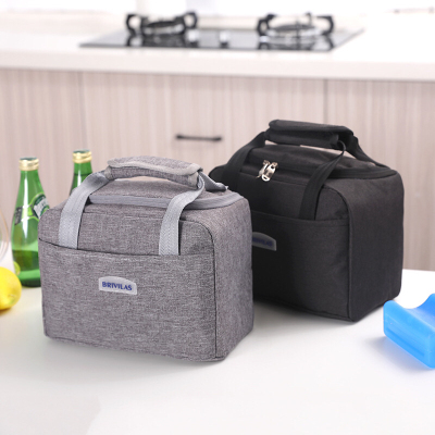 New Portable Lunch Bag Cationic Thermal Insulation Lunch Box Bag Cold Preservation Lunch Box Bag Multifunctional Insulated Tote