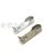 Zinc Alloy Wardrobe Bathroom Flange Base Thick Wardrobe Clothesline Pole Bracket Pipe Holder Flat Tube Bracket Flange Base