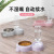 Pet Bowl Lesser Panda Bowl Pet Stainless Steel Dog Bowl Dog Double Bowl Automatic Feeding Water Fountain Factory Wholesale