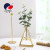 Nordic Creative Simple and Light Luxury Triangle Small Hydroponic Vase Ins Wind Net Red Bouquet Mille-Fleurs Dining Table with Flower Arrangement Decoration