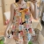 Popular Korean-Style Suspender Pajamas Women's Two-Piece Suit Casual Cartoon Student Girl Princess-Style Home Wear