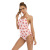 2021 New Fruit Pattern Fresh Backless Sexy Women's European and American One-Piece Swimsuit Printed Triangle Swimsuit