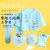 Newborn Five-Piece Cotton 5-Piece Set Baby Clothing Supplies 0-3 Months Baby Underclothes Five-Piece Suit Direct Supply