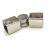 Bathroom Glass 90 Degrees Square Tube Fittings Stainless Steel Square Tube Universal Tightening Connector Bathroom Square Tube Fittings