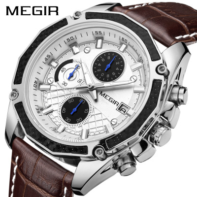 Exclusive for Cross-Border Megir Megir Men's Watch Multi-Functional Popular Sports Class II E-Commerce Men's Watch 2015