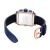 Megir Megir Fashion Light Retro Men's Watch Square Multi-Function Chronograph Calendar Leather Watch 2061