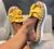 Size Foreign Trade Women's Shoes OneWord Sandals Women's Outer Wear Summer Wedge Bow Slippers Women's Beach Hemp Rope
