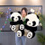Factory Direct Supply Panda Doll Plush Toys Bamboo Leaf Panda Doll Free Gifts for Children and Girls Customizable Wholesale
